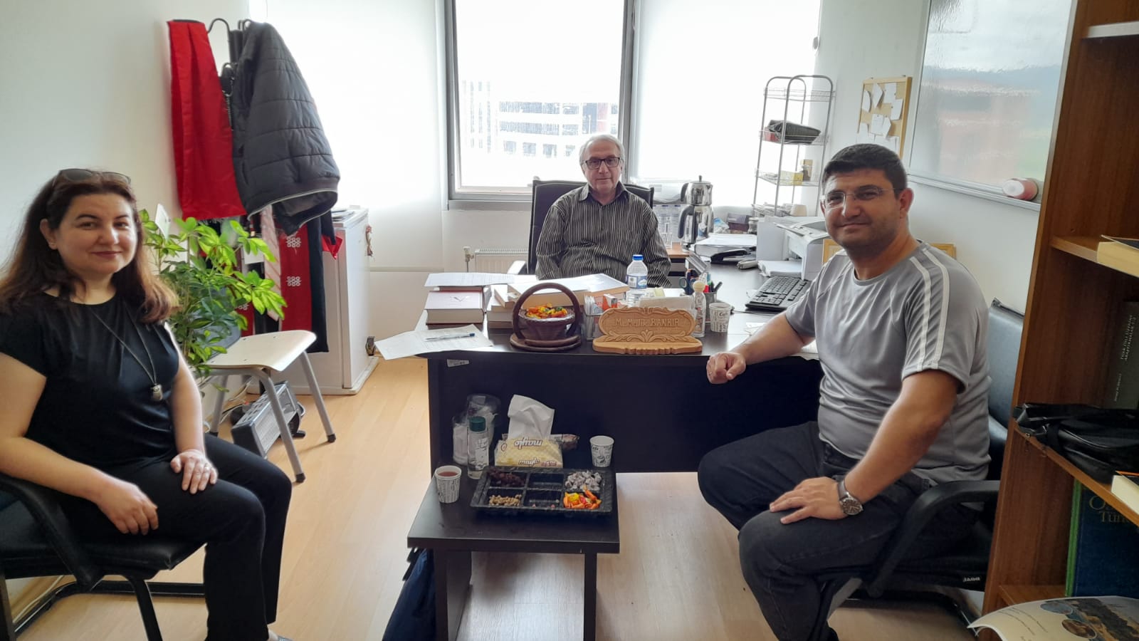 Üniversitemiz İç Tetkikçilerin Merkezimizi Ziyaretleri